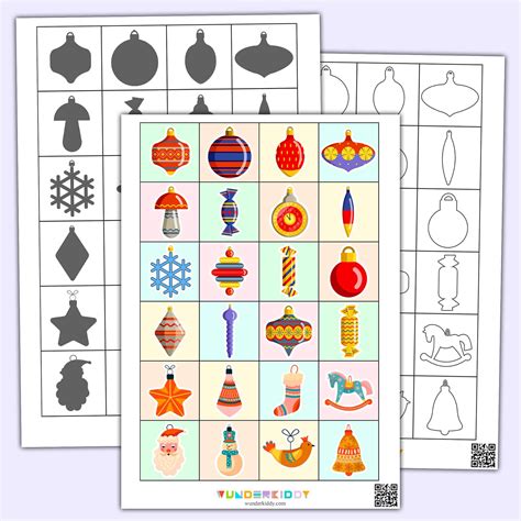 🎄Christmas Toys Shadow Match Cards 👑PDF:... - WunderKiddy - Free ...