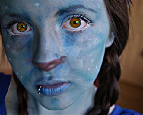 Avatar Makeup by lemonyellowsun on DeviantArt