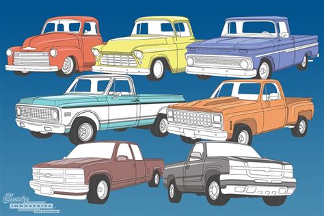 1947-2013 Chevy Truck Generations - Quick Reference Guide