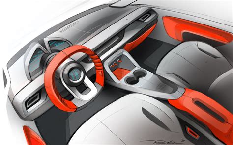 Interior car concept by Thomas Pinel at Coroflot.com