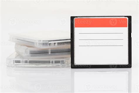 Compact flash memory cards 11206385 Stock Photo at Vecteezy