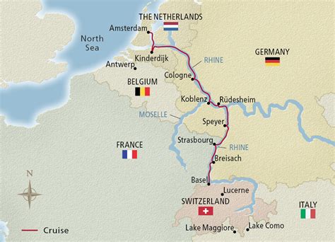 Rhine Getaway River Cruise Dates and Pricing - 2024 Amsterdam to Basel