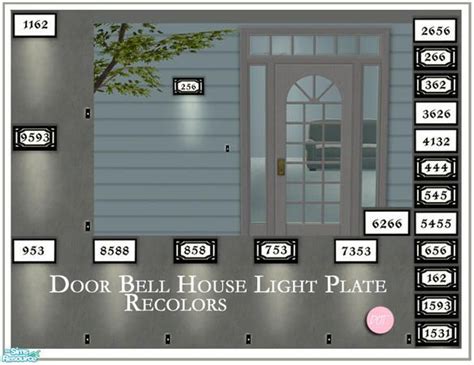 DOT's DoorBell House Light Plate Re #479217 Sims 1, Sims Games, Sims 4 Houses, Sims 4 Cc Finds ...