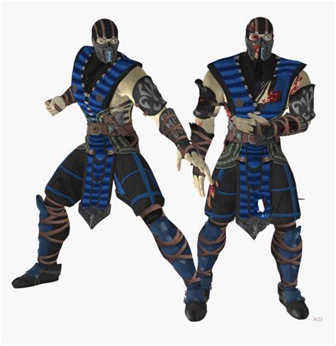 Mortal Kombat Legacy Sub Zero Costume - Mortal Kombat X Sub Zero Model, HD Png Download ...