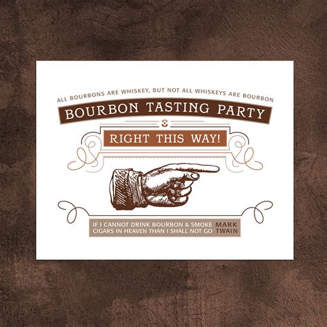 bourbon tasting event on Behance