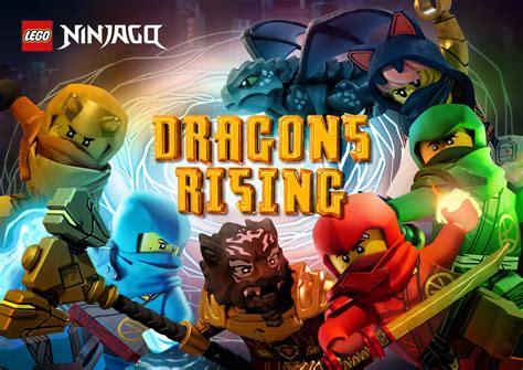 First look at completed LEGO Ninjago Dragons Rising poster, new series coming soon! - Jay's ...