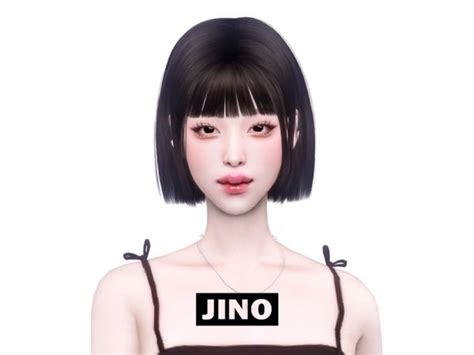 [JINO] HAIR 03 - The Sims 4 Download - SimsDomination | Sims hair, Sims ...