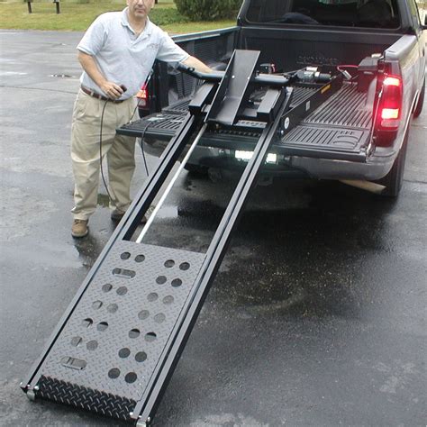 Rampage Power Lift Powered Motorcycle Ramp - 8' Long | Discount Ramps