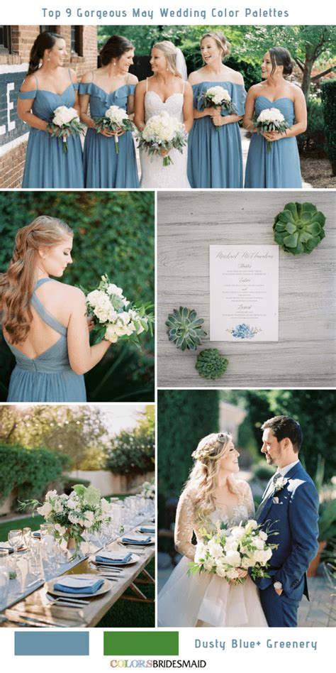 May Wedding Color Schemes - jenniemarieweddings