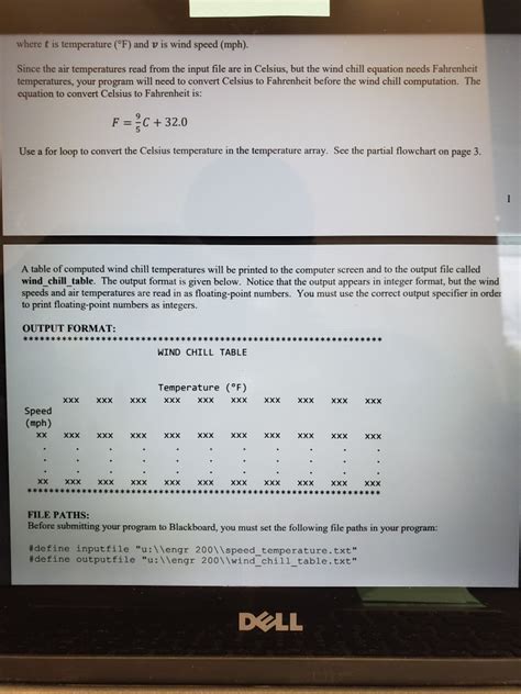 Solved -Old Wind Chill INTRODUCTION: The current formula | Chegg.com