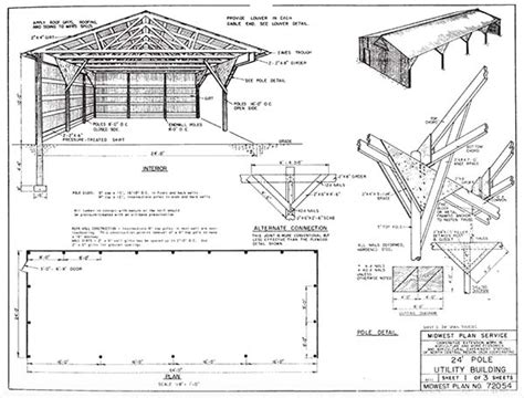 153 Pole Barn Plans and Designs That You Can Actually Build