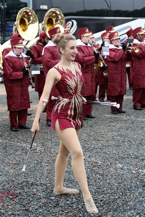 Baton Twirling Costume, Elon University Feature Twirler, FOTC Marching Band | Twirling costumes ...