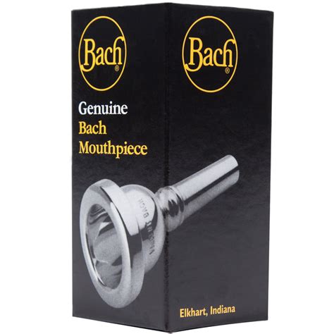 Bach Bass Trombone Mouthpiece - 1G, Large Shank - Cosmo Music