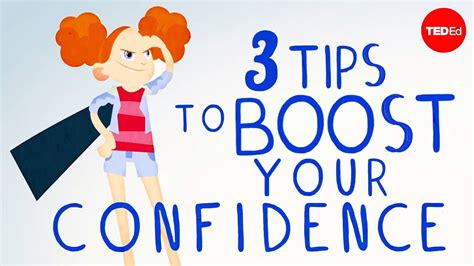 3 tips to boost your confidence - TED-Ed 🥇 Own That Crown