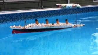 Titanic Submersible Model Sinking