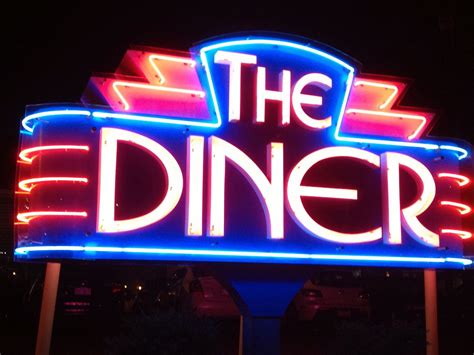 midnight diner. http://pinterest.com/im4keith4sure/come-dine-with-me-at-the-diner/ | Neon signs ...