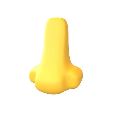 3D model Nose Emoji v1 001 VR / AR / low-poly | CGTrader