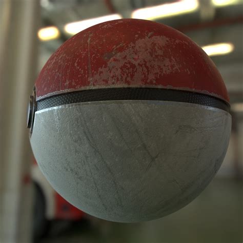 Pokeball 3d Model