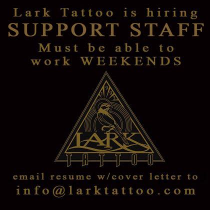 The Blog - Lark Tattoo - Lark Tattoo