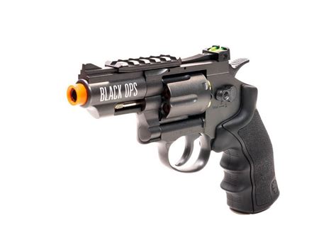 Full Metal Airsoft Revolver with gunmetal finish – Barra Airguns