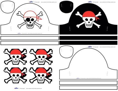 Cool Printable Pirate Hats - Coolest Free Printables