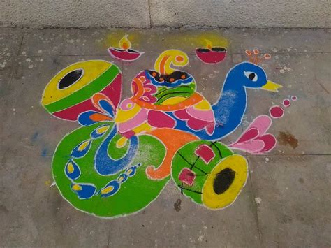 Rangoli – Colors of India – Chinmayee's Graphy