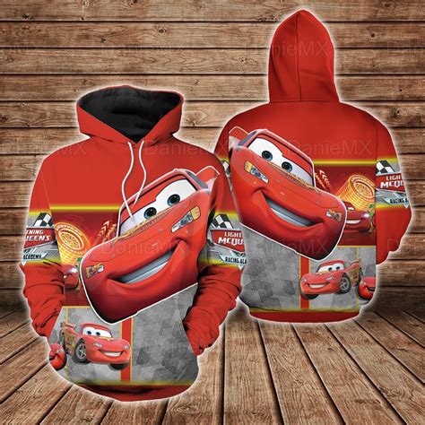 Disney Lightning McQueen 3D Hoodie sold by Merrilee | SKU 80450690 | Printerval