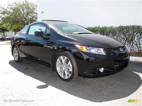 2012 Honda civic ex coupe black