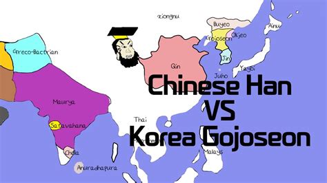 Conflict between Korean Wiman Joseon and Chinese Han Dynasty - YouTube