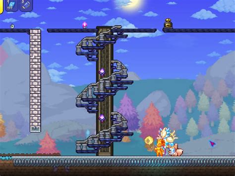 Terraria: Here’s How To Make Spiral Staircase (Design, Tips & Tricks)