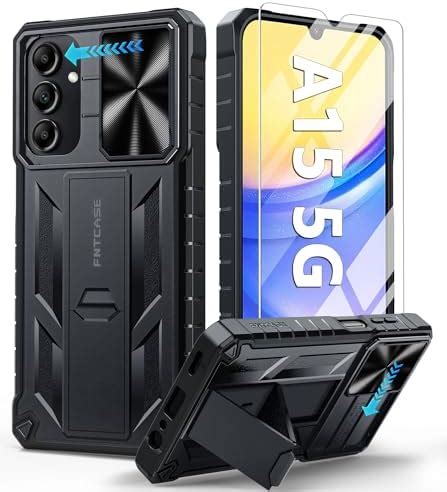 Amazon.com: FNTCASE for Samsung Galaxy A15-5G Case: Protective Shockproof Rugged Military Grade ...