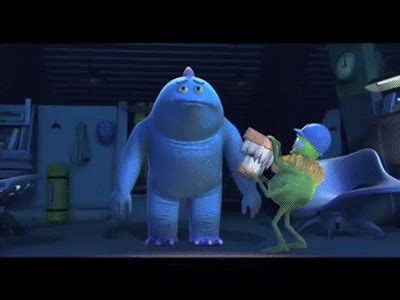 Monsters Inc - Scare Floor - Disney Pixar Movie Trailer on Make a GIF