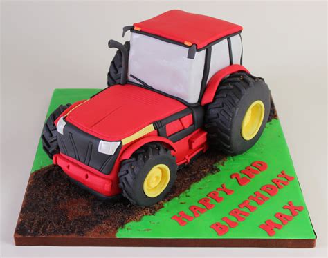 Red Tractor Cake Ideas - Wiki Cakes