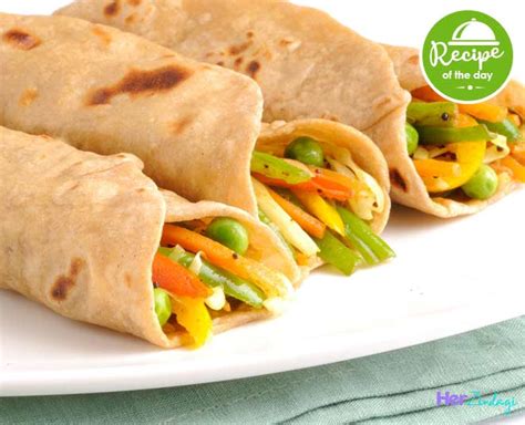 Make Healthy Kathi Veg. Rolls And Enjoy The Delicious Treat | HerZindagi