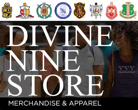 Divine 9 Apparel, Shop Divine 9 Gear, Divine 9 Merchandise, Store, Bookstore, Gifts, Tees, Caps ...