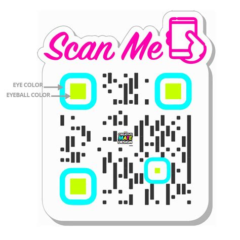 QR Code Stickers - Creative Mate Design