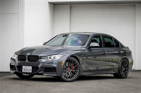 Mineral Gray Metallic BMW F30 335i with aftermarket Carbon Graphite ...