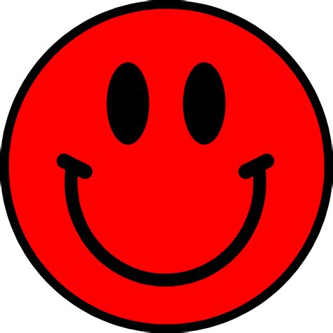 5 Red Smileys and Emoticons with Happy Face | Smiley Symbol