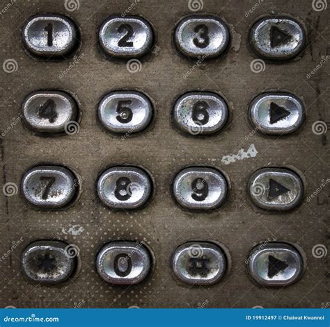 Old Phone Keypad Royalty Free Stock Photography - Image: 19912497