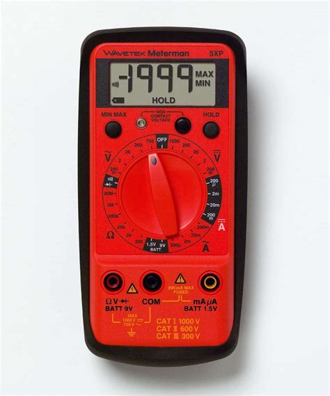 Wavetek Meterman® Debuts Compact, CAT III-rated Digital Multimeters for Electronic, Electrical ...