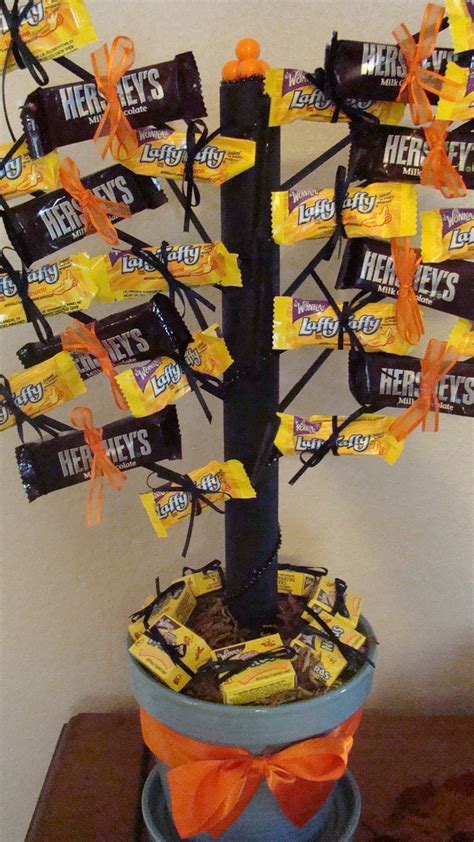 Halloween Candy Tree - Halloween Crafts | Halloween Craft Ideas