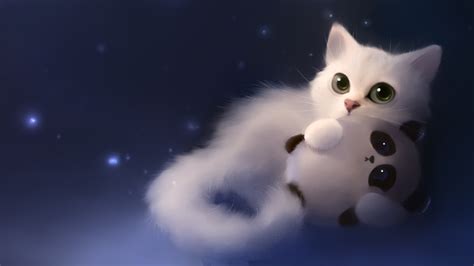 Anime Cat Desktop Wallpaper Free Download