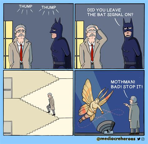 Bat signal. : r/comics