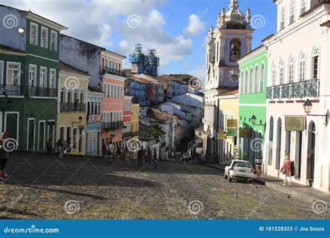 Historic Center in Salvador Editorial Stock Photo - Image of tourism, historic: 181228323