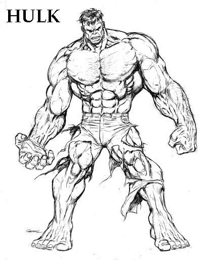 Incredible Hulk Drawing at GetDrawings | Free download