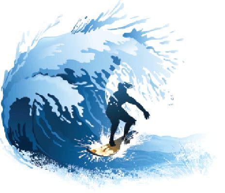 Surfing Wave | Clipart | The Arts | Image | PBS LearningMedia