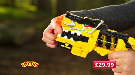 Smyths Toys - Power Rangers Deluxe Dino Charge Morpher - YouTube