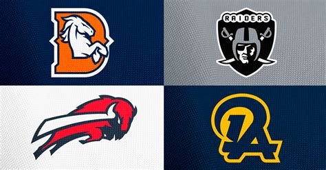 NFL Brand Redesigns | Nfl teams, Nfl teams logos, Nfl football logos