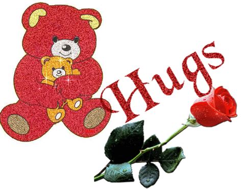 hugs (in Glitter Text)