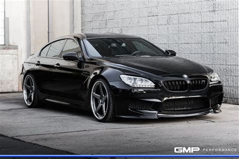 Distinctive Look of Black BMW 6-Series with Carbon Fiber Front Lip ...